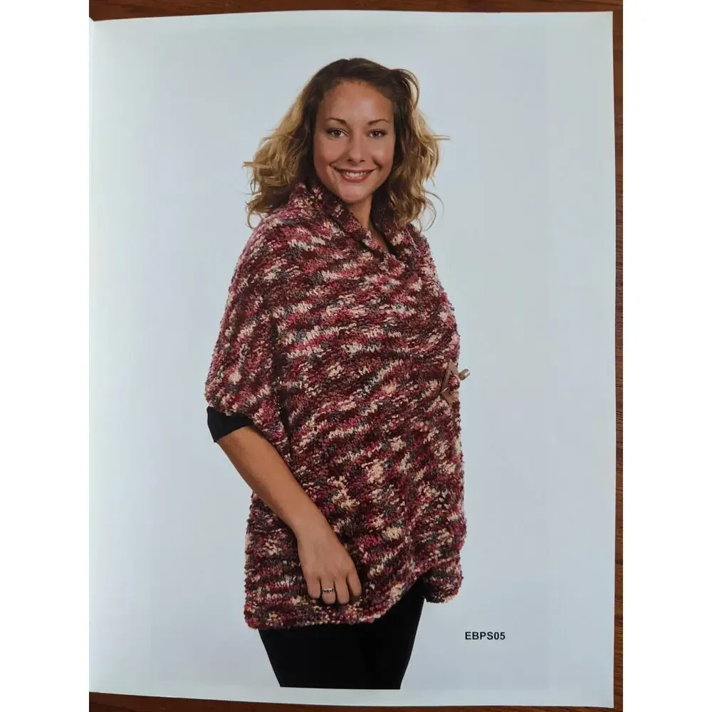 Gift of Shawl 8 Designs in Encore Boucle Pattern Book